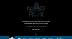 Desktop Screenshot of madroxevents.com