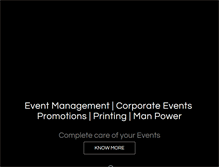 Tablet Screenshot of madroxevents.com